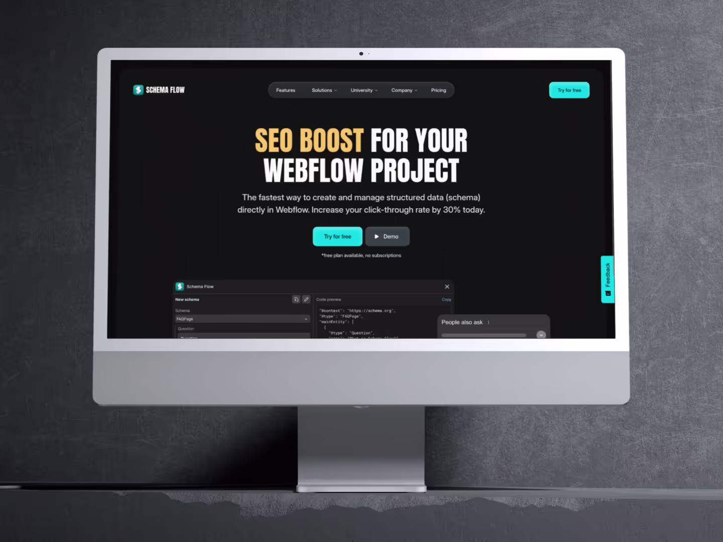 Schema Flow: Branding, Website, Software Development